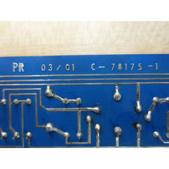 Danaher C-78174-1 Circuit Board C-78175-1 - Used