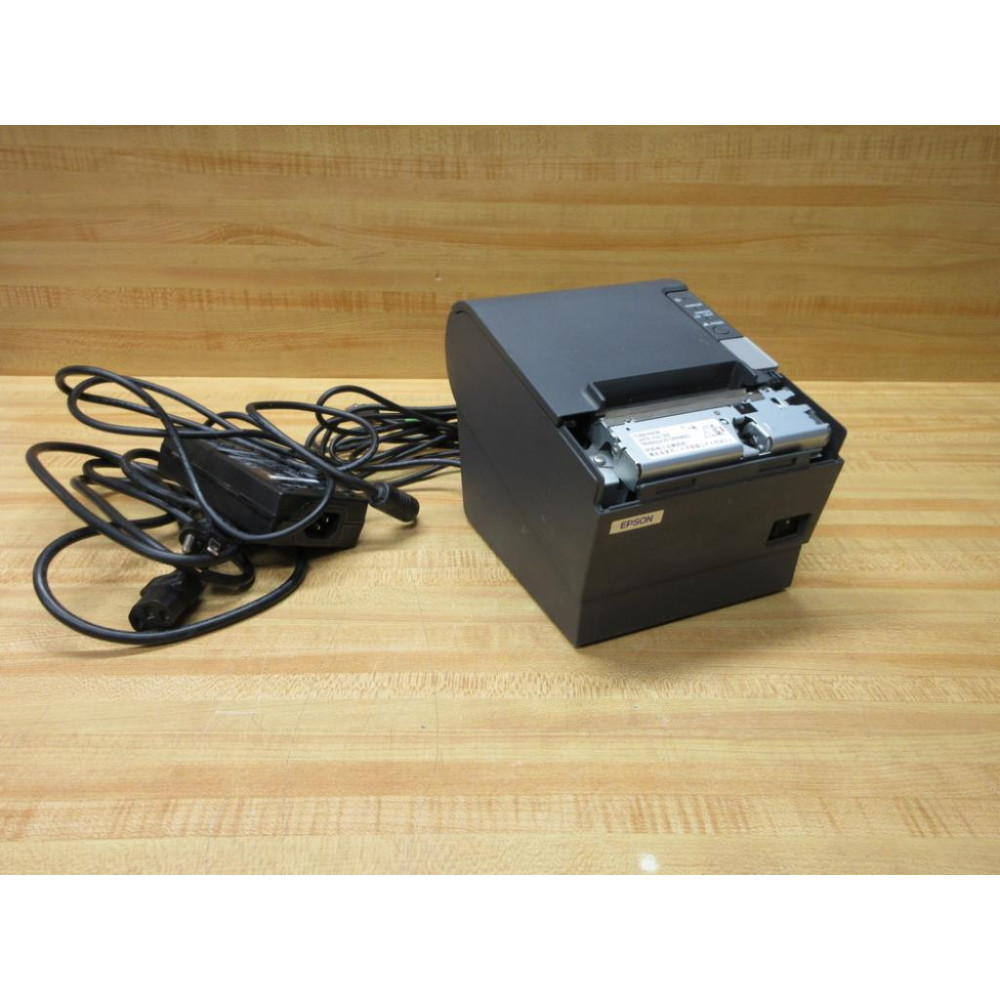 Epson M129H Seiko Thermal Receipt Printer TM-T88IV Missing Face Plate - Used