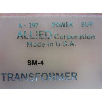 Allied A-197 Power Supply Circuit Board SM-4 - New No Box