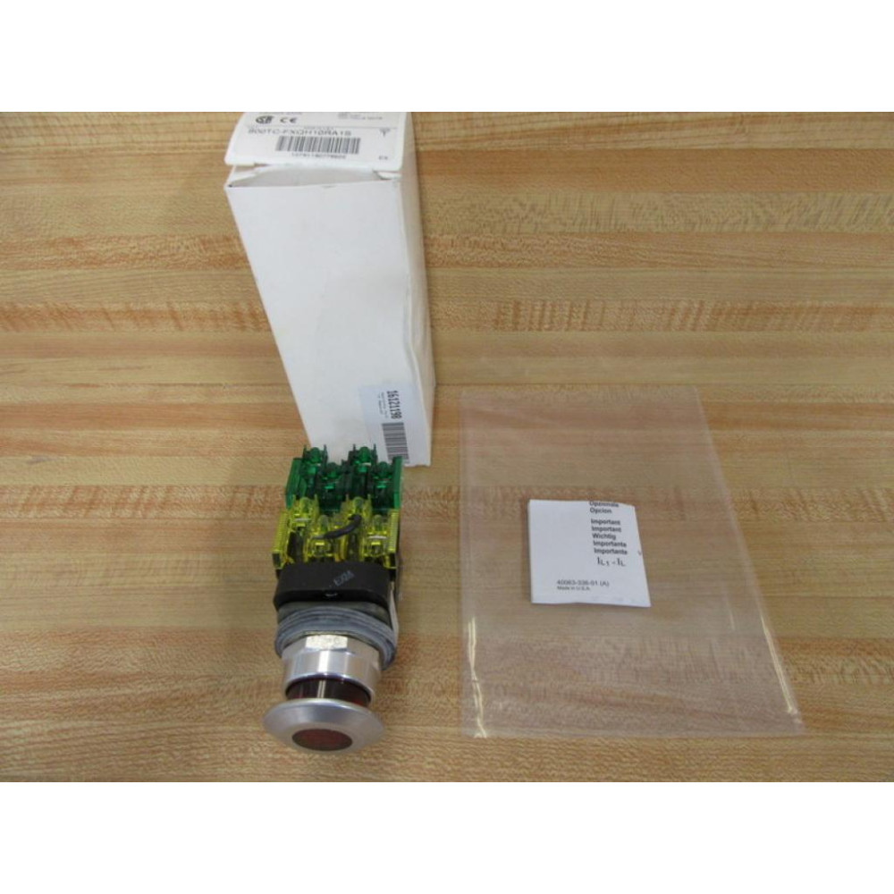 Allen Bradley 800TC-FXQH10RA1S Push Pull Switch
