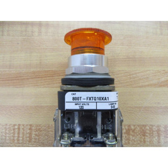 Allen Bradley 800T-FXTQ10XA1 Push Button WAmber Cap - New No Box