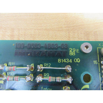 Indramat 109-0583-4B03-03 Board 109-0583-4A03-03 - Used