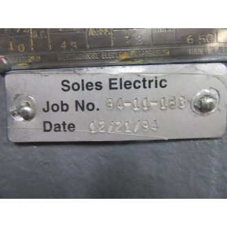 Westinghouse 296B750G02 Motor Job 94-11-183 - Refurbished