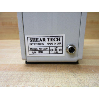 Shear Tech MJ-1000 Check Jogger MJ1000 Tested - Refurbished