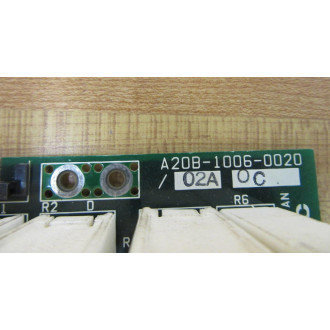 Fanuc A20B-1006-0020 Board A20B-1006-002002A - Used