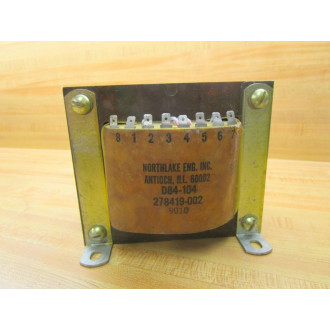 Northlake Engineering D84-104 2778419-002 Transformer  D841042778419002 - New No Box