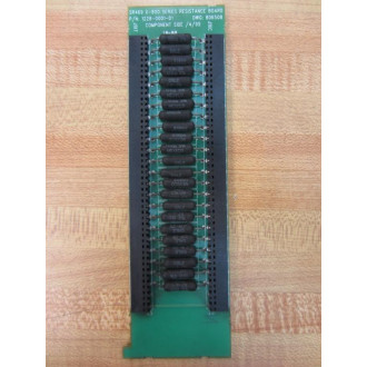 GE Multilin 1228-0001-D1 Board SR469 X-800 Resistance Board - Used