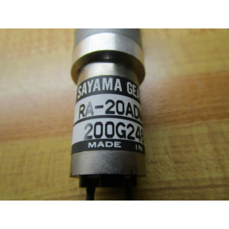 Sayama RA-20ADM-SDK1 Gear Motor RA20ADMSDK1 - Used
