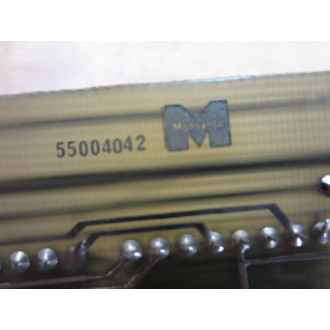 Monsante 55004042 Circuit Board 55001012 - Used