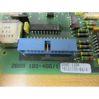 ASEA ABB 2668180-4661 DSQC 110 Board  YB161102-BA YB161102-BA4 - Used