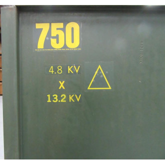 RTE 863V12K5R Transformer 853V12K5R 750KVA 4800 X 13200 480Y277 - Used