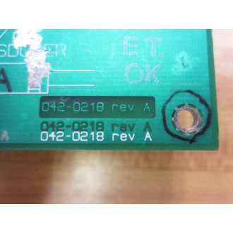 042-0218 Circuit Board 0420218 - Used