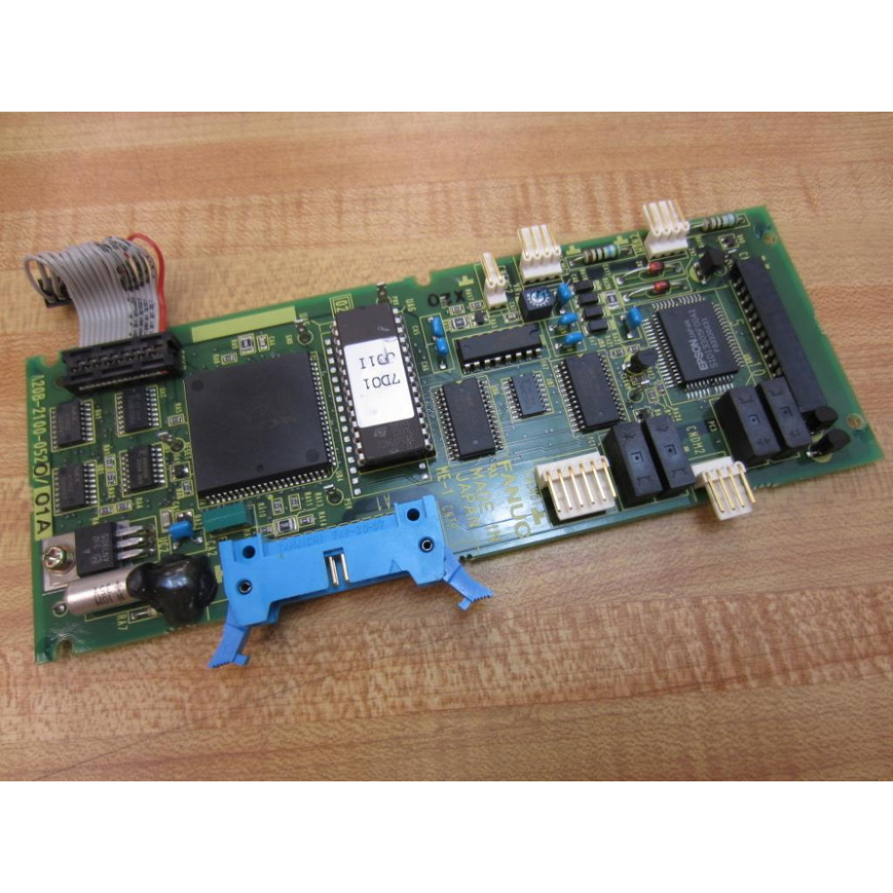 Fanuc A20B-2100-0520 Board A20B-2100-052001A wRibbon Cable - Used