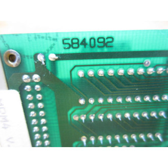 EAE MPM 4 Board MPM4 584092 WO 4 IC Chips - Parts Only