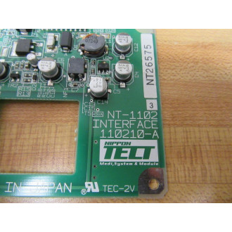 Nippon NT-1102 Interface 110210-A - Used