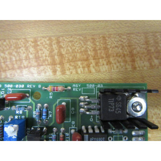 Binsfeld Eng 500-030 Circuit Board 500030 - Used