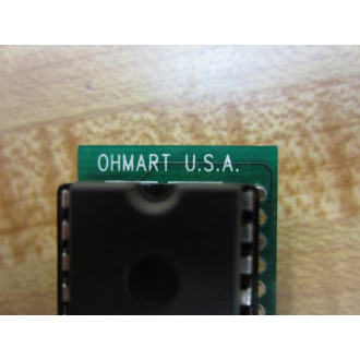 Ohmart 237757 Integrated Circuit Board CRBDAP 237758 wHN58C65P-25 - Used