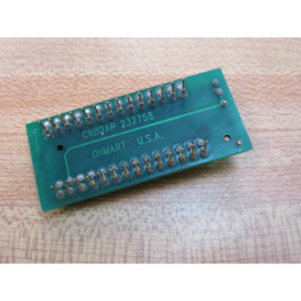Ohmart 237757 Integrated Circuit Board CRBDAP 237758 - Parts Only