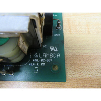 Lambda HAL-02-934 Circuit Board w HAL-02-933 HAL-02-935 - Used