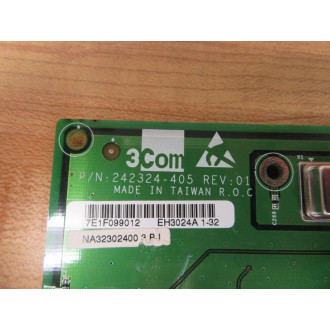 3Com 242324-405 Circuit Board 242324405 Rev.01 - Parts Only
