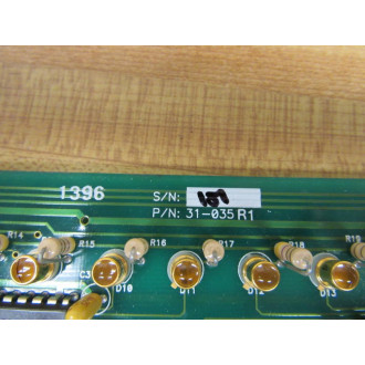 31-035 Circuit Board 31-035R1 1396 - Used