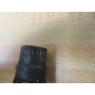 Milwaukee 191 Resistor 191 50 OHM - Used