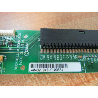 Rockwell 140481-030 Removed From 6182-AIAZAC - Used