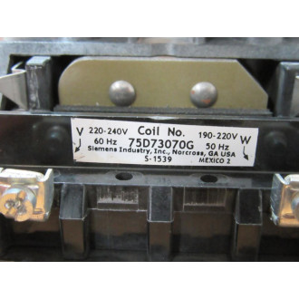 Siemens 40BP32A Starter 40BP32AA - Used
