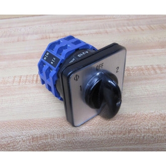 Kraus & Naimer AD11 Rotary Switch A213 W Chipped Housing - Used