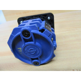 Kraus & Naimer AD11 Rotary Switch A213 W Chipped Housing - Used