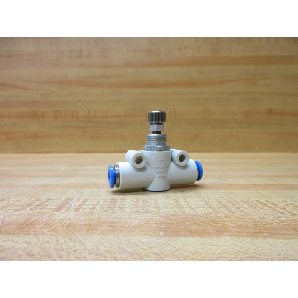 Festo GRO-QS-6 Throttle Valve 193973 - New No Box