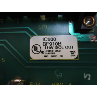 General Electric IC600BF910B GE Output Board IC600BF910 Fanuc - New No Box