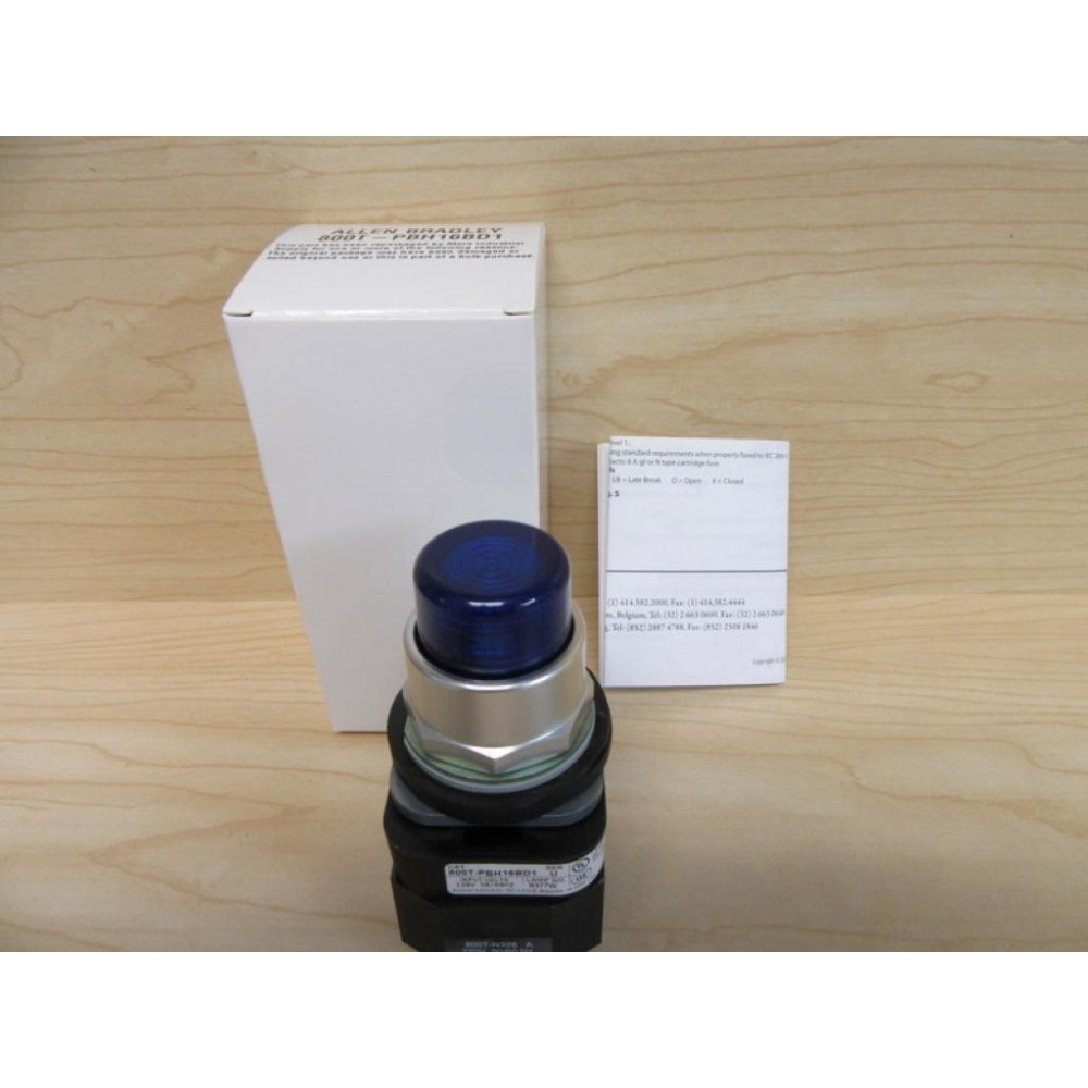 Allen Bradley 800T-PBH16BD1 Push Button Switch