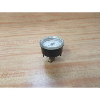Ametek USG 0-200 PSI Pressure Gauge Back Mounting 14" Thread (Pack of 2) - Used