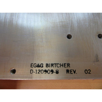 EG&G D-120909-8 Heat Sink D1209098 - Used