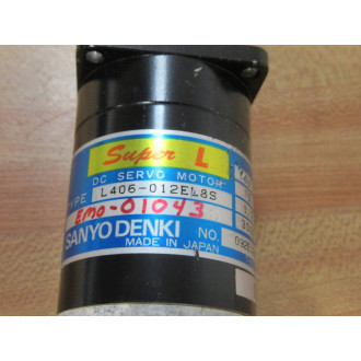 Sanyo Denki L406-012E18S DC Servo Motor L406-012EL8S 3000RPM - New No Box