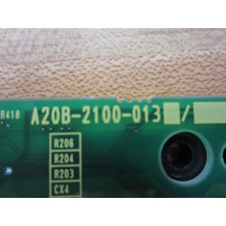 Fanuc A20B-2100-013 Board 41 Broken Key NON-REFUNDABLE - Parts Only