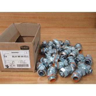 Ward 34-BLK MI 90 ELL Elbow 34BLKMI90ELL (Pack of 24)