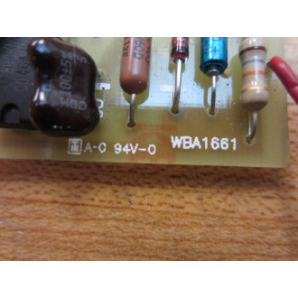 WBA1661 Circuit Board W3 Wire Leads - Used