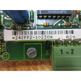 Indramat 109-0792-4A02-02 Circuit Board 10907924A0202 WCables - Used