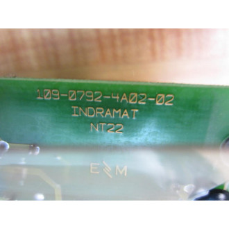 Indramat 109-0792-4A02-02 Circuit Board 10907924A0202 WCables - Used