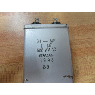 Erde SH-MP Capacitor SHMP 1 µF 500 WV - Used