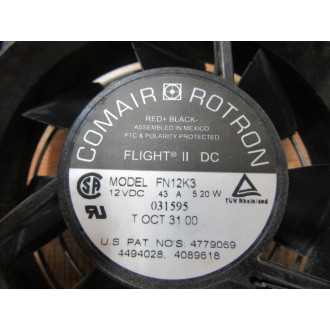 Comair Rotron FN12K3 Flight II DC Fan - Used