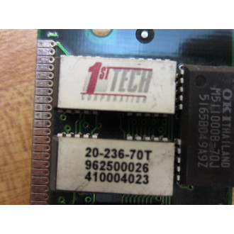 1st Tech 20-236-70T Memory Board 2023670T - Used