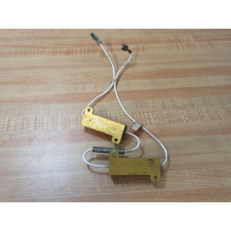 Dale NH-50-25 50W 50Ω Resistor (Pack of 2) - Used