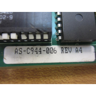 Modicon AS-C944-006 Board ASC944006 Rev.A4 - Used