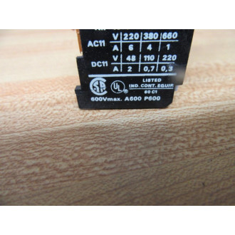 Ward Leonard WBCL4-02 Contact Block WBCL402