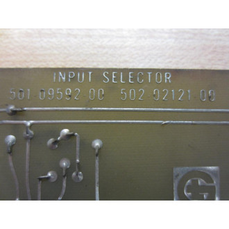 Giddings & Lewis 502-02121-00 Input Selector 5020212100 - Used