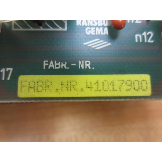 Ransburg 106440 Circuit Board Stamp Id. GEB0570 - Used