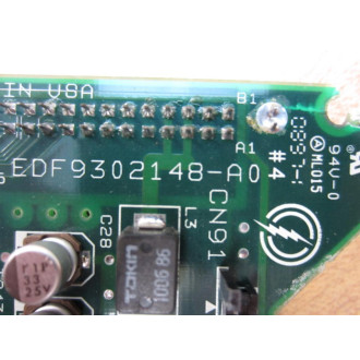 Yaskawa EDF9302148-A0 Circuit Board EDF9302148A0 VIR1_ T_D - Used